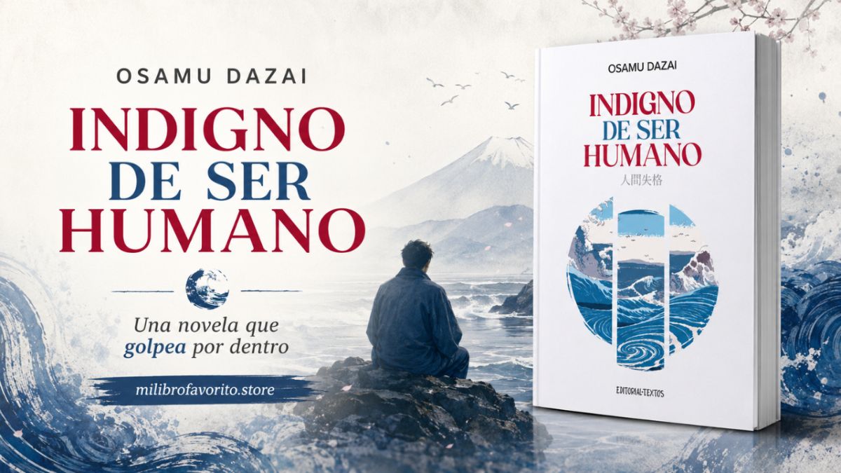 Indigno de ser humano: la novela de Osamu Dazai que expone la soledad más profunda del alma
